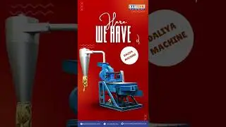 Daliya Machine Features Overview in 30 Seconds! 🌾 | High-Speed Output | #shorts #daliyamakingmachine
