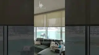Upgrade Your Windows with Modern Roller Blinds Solutions! #youtubeshorts #shortvideo #shorts #dubai