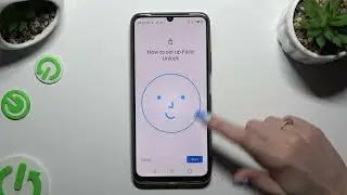 Как настроить функцию разблокировки по лицу на REALME Note 50?