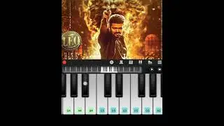 Leo _ Naa ready song | Easy Piano Tutorial |