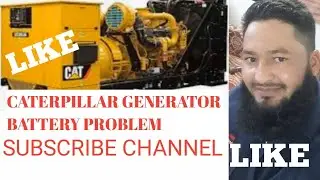mumtazali1841 #caterpillar #generator #battery #problem