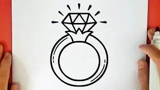 COME DISEGNARE UN ANELLO CON DIAMANTE