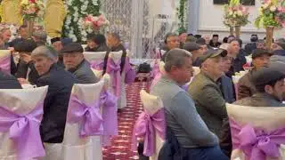 Isoqjon Jo’raxonov Toshkentda Uch chinor to’yxonasida xizmatda
