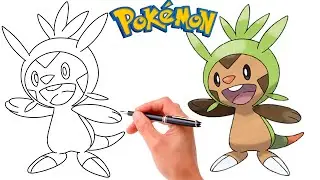 How To Draw CHESPIN POKEMON #650 | Generation 6