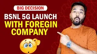 Bsnl 5G Launch with foreign Company !!