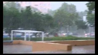 Ураган в Оренбурге 5 июля 2011 года. 23-й микрорайон