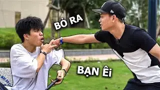 BẠN Êi, Của bạn nài | Parkour Escape From Sick Man funny