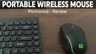Portronic Toad One Mouse | Wireless | Bluetooth | Multi Device|