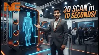 How 3D Body Scanning Works in 10 Seconds! | STL Model Generation