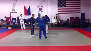 Hapkido/Judo throw