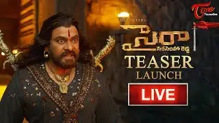 Sye Raa Teaser Launch LIVE | Chiranjeevi, Amitabh Bachchan, Ram Charan, Surender Reddy | TeluguOne