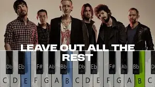 Linkin Park - Leave Out All The Rest (EASY FULL Piano Tutorial)