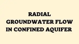 Basic Subsurface Flow (Steady State Condition)