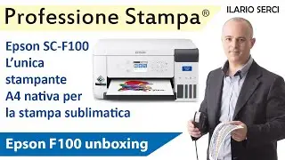 Epson F100 unboxing