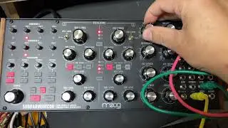 Moog Subharmonicon. Song with four chord progressions. by Saya 'zonbi' Nishida
