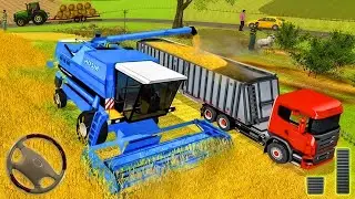 Drive Farming Tractor Cargo Simulator - Farm Vehicles Parking | Android Gameplay