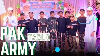 Pak army tablo kids perfomance minhaj ul quran students