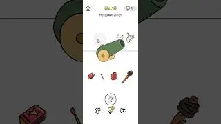 Brain Out Level 15  do not ingnite 🐇 White Rabbit & Cannon 🔥 | Решение Головоломки #brainout