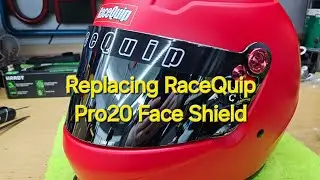 Replacing RaceQuip Pro20 Face Shield