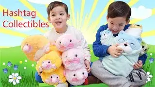 Hashtag Collectibles Plush Blobfish,Proboscis Monkey and Purritos! Super Soft Plushies!