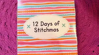 Day 9/12 days of stitchmas 2025 advent calendar Unboxing  #BothyThreads #flosstube #adventcalender 