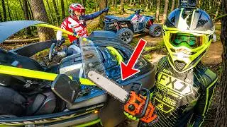 Forest Blockage 🌲 Ride & Bike Repair | Compilation