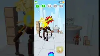 Knock'em All 🤯🔫😵 All levels Gameplay Android ios Walkthrough #1-2