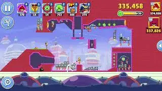 Angry Birds Friends Level 10 Tournament 1684 TWO stars NO POWER-UP walkthrough 2026-01-17