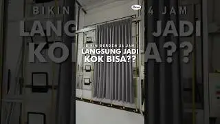 Rahasia dibalik Curtain Onna&reg; yang rapi dan bisa jadi dalam 1x24 jam