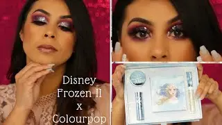 Disney Frozen II ColourPoP Elsa Collection Glam Look