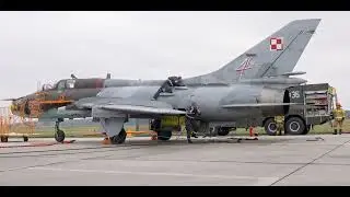 Engine test  Sukhoi Su 22 UM3K