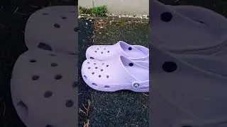 Purple Crocs!!! #crocs #viral #funny #meme #likeandsubscribe