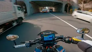 [Uncut] KTM 390DUKE SC-PROJECT + QUICKSHIFTER [Ride POV]