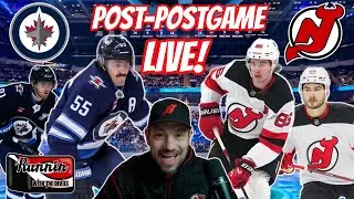 NJ Devils vs. Winnipeg Jets Post-Postgame LIVE! 1/11/26 DEVILS LOSE 4-3!  THE DISASTER CONTINUES!