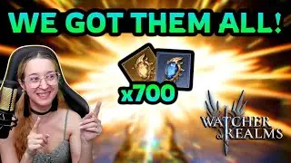 INSANE LUCK with 700+ SUMMONS ✤ Watcher of Realms
