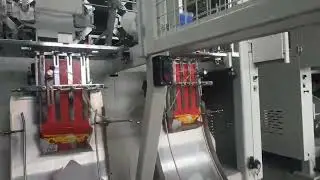 Double Station Vertical Carton Box Erecting Machine during Testing(testing without glue sealing)
