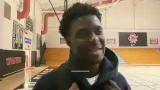 Cedar Ridge men&rsquo;s basketball&rsquo;s Kevin Ntim and A.J. Seymore discuss win over Northern Durham