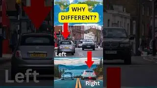 Why Some Countries Drive on the Left, but Others Don&rsquo;t #drivinghistory #shorts #fyp #viralshorts