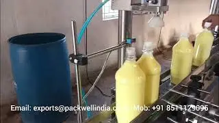 Automatic Phenyl Filling Line | Home care products filling line | chemical filling line 