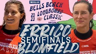 Soleil Errico vs Honolua Blomfield | Bioglan Bells Beach Longboard Classic - Semifinals Heat Replay