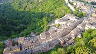 Perugia, Umbria, Italy, Flyover, Drone Video