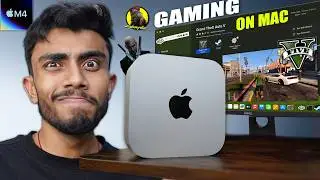 Apple Mac Mini M4 Gaming Test! ⚡How To Run Windows Games on Mac *Complete Process* Live Test
