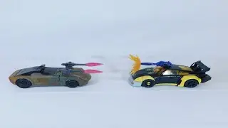 Transformers Golden Disk Collection Jackpot & Sights Stop Motion