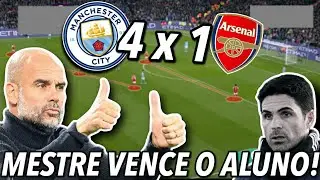 Análise Tática: Manchester City 4 x 1 Arsenal | Como Guardiola Dominou o Arteta