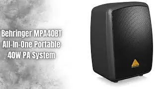 Обзор Behringer MPA40BT | Лучшая портативная PA-система для мероприятий и уличных выступлений?