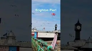 Brighton Pier 🇬🇧 #subscribe #travel #uk #england #subscribe #trending #beach #viral