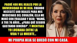 Despu&eacute;s de pagar 400 mil reales por la uni de mi hija&hellip; una enfermedad bast&oacute; para quitarme la casa