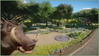 🐗Simple common warthog habitat | Fjev&aelig;r Zoo | Planet Zoo | speedbuild🌳