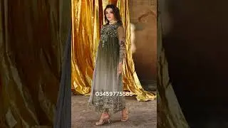 💎 Роскошный вышитый костюм Charizma | Пакистанский модный тренд 2025 года 👗 | Азима Шаазад