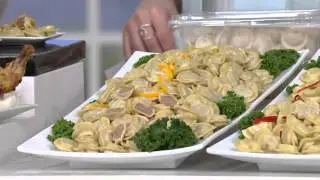 Popkoff's Old World 200-pc. Chicken or Beef Russian Dumplings on QVC